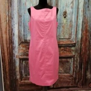 Ralph Lauren Pink Sleeveless Sheath Dress Sz 12